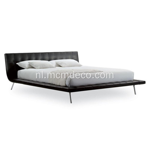 Poliform Furniture Leather Onda Bed reproductie